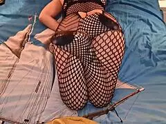 sexy latina hermanastra in lingerie craves monster cock creampie