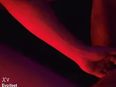 bbw's fat tits drip as she gags on cock for foot worship pussy licking facesit