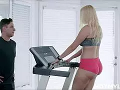 personal trainer makes cheating milf vanessa cage orgasm on big cock