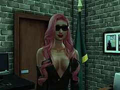 yo that police officer's monster cock is destroying this asian futa ladyboy at the office episode 40 😈🍆