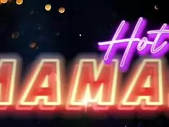 curvy natural milf's fat tits bounce as she rides thick cock bent over in bath after blowbang.