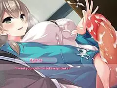 real hentai ayane route deepthroat monster cock cumshot facial big tits ass milf orgasm