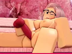 Roblox Dildo Fuck Pounds Tight Pussy Hard!