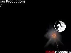 Princess 69 and petite blonde take rough anal double team!