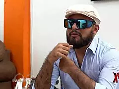 Venezolana Tetona's Huge Tits and Big Ass in Submissive Casting Ride