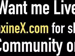 Curvy Asian cougar Maxine X gets wrecked by six big black cocks in gangbang cumfest