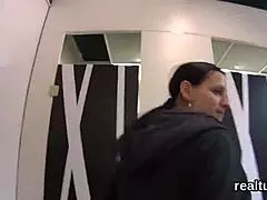 i tease this cute czech babe in shop then rip clothes for pov fuck