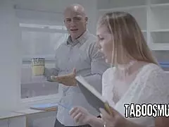 What Happens When Office Harassment Turns into Blonde Milf Brett Rossi's Deepthroat Ride?