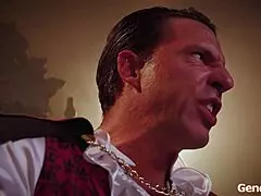 monster shemale bareback anal balls deep drain!