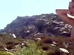 Skinny Blonde Takes Double Penetration from Two Guys!