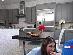 damn stepmom gets soaked while stepdad games oblivious