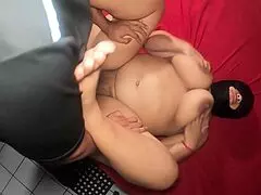 Blindfolded Big Tits Chubby Milf Whore Begs Stranger Cock Pussyfuck Fat Boobs Bounce Hard!