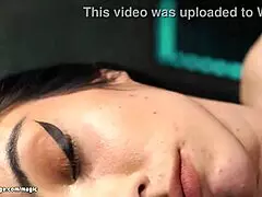 Fuck Yeah, Slave's Pussy Vibrated Hard in Bondage Cube!