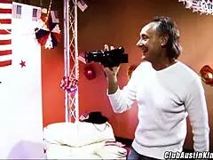 Busty Austin Kincaid Fucks Brooke Haven In Wild Shaved Pussy Orgy