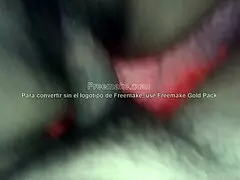 Intense anal pounding makes latina girlfriend squirt wildly