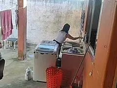 Maid Couldn't Resist My Rock-Hard Cock While Wife Was Out