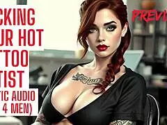 Ever fucked your tattoo artist while she moans dirty instructions?