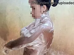 Housewife Teases Bath Time Peek