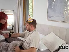 oh man, this czech wife's tight tattooed pussy feels so warm on my birthday