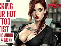 Ever fucked your tattoo artist while she moans dirty instructions?