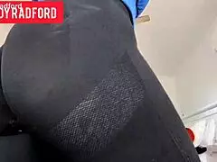 Ever watched Melody Radford's milf curves fucked through sheer leggings?