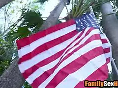 i can`t believe how my stepdaughter khloe kapri takes our big cocks in threesome