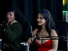 safada`s sensual dance turns into wild brazilian massage sex on sheer red