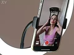 Feisty alexis crystal and nicole love lure neighbor for sweaty gym threesome cock sucking and pussy pounding