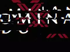 Lesbian Butch Teen's Short Hair Frames Gaping Anal Casting Toy Torment