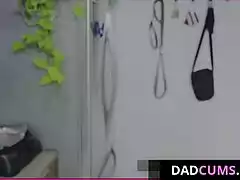 Stepdad Treats Bratty Blonde Stepdaughter Like a Total Bitch Whore