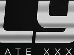 Stunning Brunette Mia Evans Pounds Dildo Solo Lesbian Toy Fuck