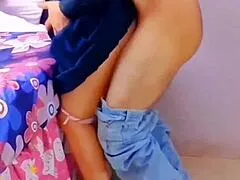 morrita colegiala mexicana lets me fuck her tight pussy then sucks balls and swallows hot cum