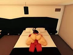 Pink Haired Slut Chokes On Big Black Cock Deepthroat Rough Fuck