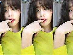 damn that sexy korean cutie dances her big tits wildly