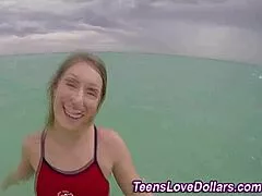 Craving jizz blasts on teen blonde tits?