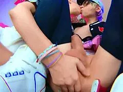 watch her beg for rough anal creampie cumshot explosion