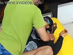 Halloween Witch's Wet Pussy Licked by Kinky Mexican in Bedroom