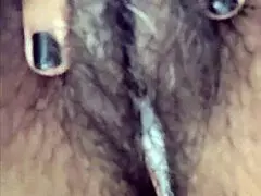 hairy latina milf pussy licked massaged then anal dildoed outdoor by mature guy