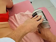 Red eviee huge tits redhead gets oiled massage turning into pov riding cowgirl assplay tublancopapi