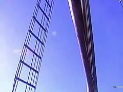 oh man as she steps on the boat... that brunette milf latina's ready for anal pounding.