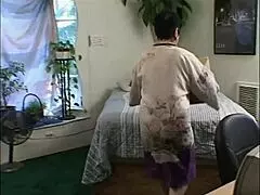 Granny Lures Young Pigtail Teen Into Panties Play