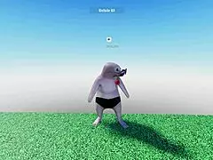 Horny dude dances pole to busty latina's masturbation moans and licks