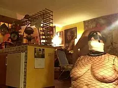 augusta bound and gagged endures long submissive night