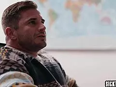 yo those two big ass teachers take colleague's cock after catching him stroke