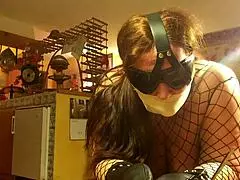 augusta bound and gagged endures long submissive night