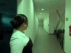 shame4k's czech boss christina santes caught at work getting her hairy pussy licked and fucked hard by stranger