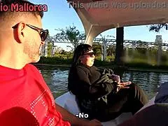 Instant Boat Date Turns Suggestive with Big Ass Argentinian BBW