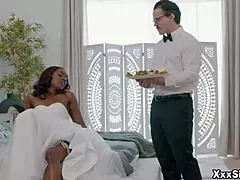 What if Robby hides under her wedding dress for a deepthroat surprise on her big day?