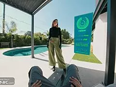 redhead kim deepthroats monster cock in kim possible cosplay vr parody