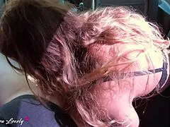 he drove me deep into forest and fucked my pussy hard in car, you watching?